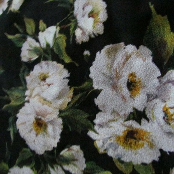 New DOLCE & GABBANA Runway Artistic Floral Lined dress IT 44,US 8-10, M-L. - Picture 7 of 10